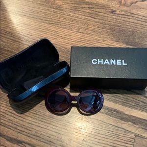 Chanel round sunglasses